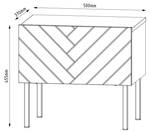 Table de chevet GALA NS50 1D Noir