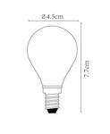 Gl眉hfadenlampe P45