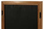 Teak-Wandspiegel M75 Braun - Glas - Holzart/Dekor - Holz teilmassiv - 40 x 71 x 4 cm