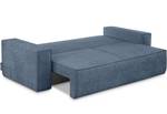 NAPI II Sofa 3 Sitzer Hellblau - Breite: 244 cm