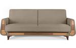 GUSTAVO Sofa 3-Sitzer Braun