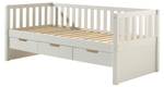 Lit enfant FRITZ KSB005 Blanc - Hauteur : 86 cm