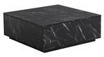 Couchttisch ANTRIM Schwarz - Holzwerkstoff - 90 x 35 x 90 cm