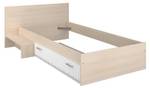 Bett Charly Beige - Holzwerkstoff - 193 x 67 x 121 cm