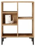 Vitrinenschrank LODLE SC69 Beige - Holzwerkstoff - Kunststoff - 69 x 88 x 25 cm