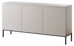 Sideboard 3-türig BEMMI Beige - Holzwerkstoff - 150 x 76 x 35 cm