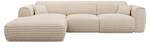 Sofa POGNIA Beige - Textil - 165 x 73 x 280 cm