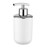 Accessoires de salle de bain Brasil 3 éléments - Matière synthétique - Blanc / Argenté