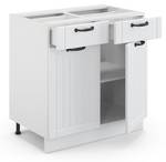 Meuble cuisine Fame-Line 36018 Blanc neige - Blanc