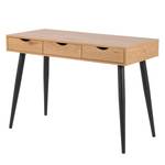 Bureau Dingus Eikenhouten look/zwart - Eikenhouten look/zwart