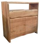 Kommode ALBERA II Braun - Massivholz - Holzart/Dekor - 90 x 90 x 40 cm