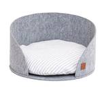 Hunde Korb  Luna Dog Bed Felt Grau - Textil - 45 x 45 x 45 cm