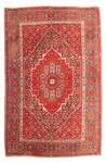 Hamadan - 200x127cm Rot - Naturfaser - 127 x 1 x 200 cm