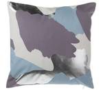 Coussin décoratif IXIA Bleu - Mauve - Argenté - Blanc - Fibres naturelles - 45 x 12 x 45 cm