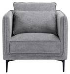 Fauteuil  TORMELDA Gris - Textile - 80 x 86 x 82 cm