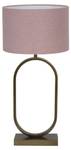 Lampe de table Jamiri/Livigno Bronze - Rose foncé