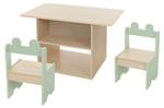 Kindermöbel Set multifunktional Beige - Holzwerkstoff - 71 x 110 x 80 cm