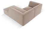 modulares Ecksofa RUBY 3 Sitzplätze Braun