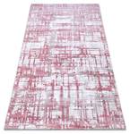 Tapis Acrylique Dizayn 122 Rose Clair Rose foncé - Matière plastique - Textile - 160 x 1 x 230 cm