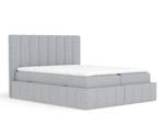 Boxspringbett Moretti Grau - Breite: 200 cm