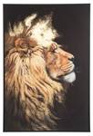 Bedruckte Leinwand LION Papier - 2 x 90 x 60 cm