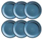 Dessertteller Lumaca (6er Set) Blau