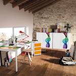 Armoire easyOffice Abstrait II Multicolore - Hauteur : 104 cm