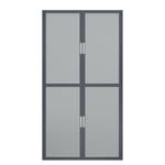 Armadio archivio easyOffice Color antracite / Grigio - Altezza: 204 cm