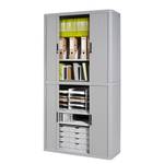 Armadio archivio easyOffice Grigio - Altezza: 204 cm