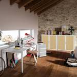 Armadio archivio easyOffice Grigio / Faggio - Altezza: 104 cm