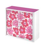 Meuble easyOffice Papier Peints VII Rose vif - Hauteur : 104 cm