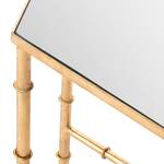 Tavolino Kerri Ferro - Color oro/Specchio