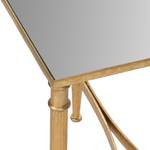 Tavolino Nevin Ferro color oro/Specchio