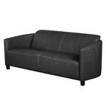 Sofa Hineston (3-Sitzer) Kunstleder Anthrazit