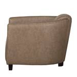 Fauteuil Hineston Imitation cuir - Marron clair