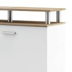 Dressoir Jutta wit/eikenhoutkleurig