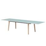 Plateau rallonge Helvig Bleu clair / Blanc