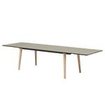 Plateau rallonge Helvig Gris sable / Noir