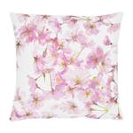 Housse coussin Springtime Cherryblossom Coton - Rose / Blanc