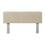 Arm- en rugleuningelement Roxbury geweven stof - Stof Naya: Lichtbeige - 100 x 26 cm