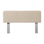 Arm- en rugleuningelement Roxbury geweven stof - Stof Kiara: Beige-Grijs I - 80 x 26 cm