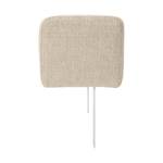 Arm- en rugleuningelement Roxbury geweven stof - Stof Kiara: Beige-Grijs I - 80 x 26 cm