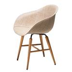 Armleunstoelen Forum Wood kunststof/massief beukenhout - Beige