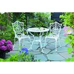 Chaise de jardin Lugano II Aluminium - Blanc