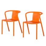 Chaise à accoudoirs Sit Up - Orange