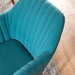 Sedia con braccioli Tilanda I Tessuto/Legno massello di quercia - 1 sedia