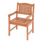 Chaise de jardin Lima Bois d'eucalyptus - Marron