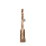Rendier Arne hout met strik schommel - 26cm