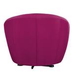 Fauteuil pivotant Marvin Tissu rose