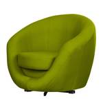 Draaifauteuil Marvin geweven stof - Groen